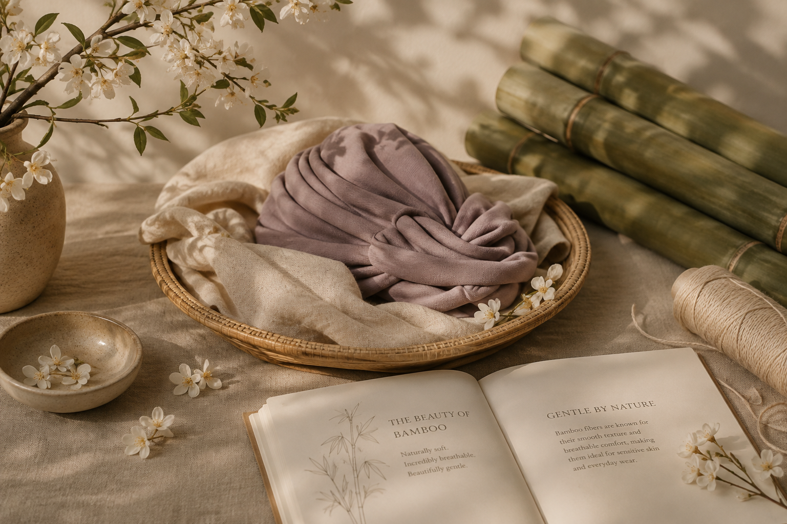  What Makes Bamboo So Gentle for Everyday Headwear